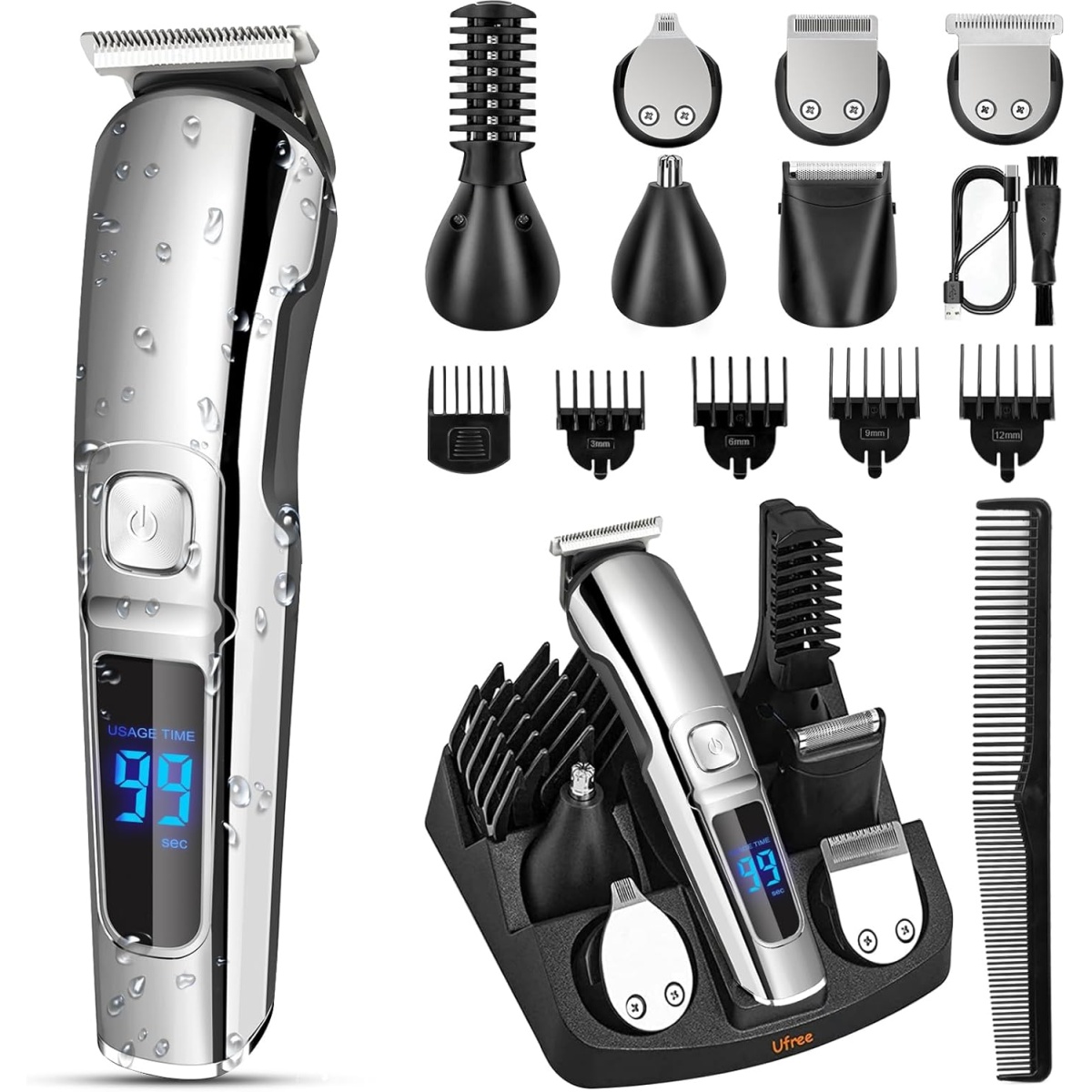 Ufree U-1176 11 in 1 Grooming Kit